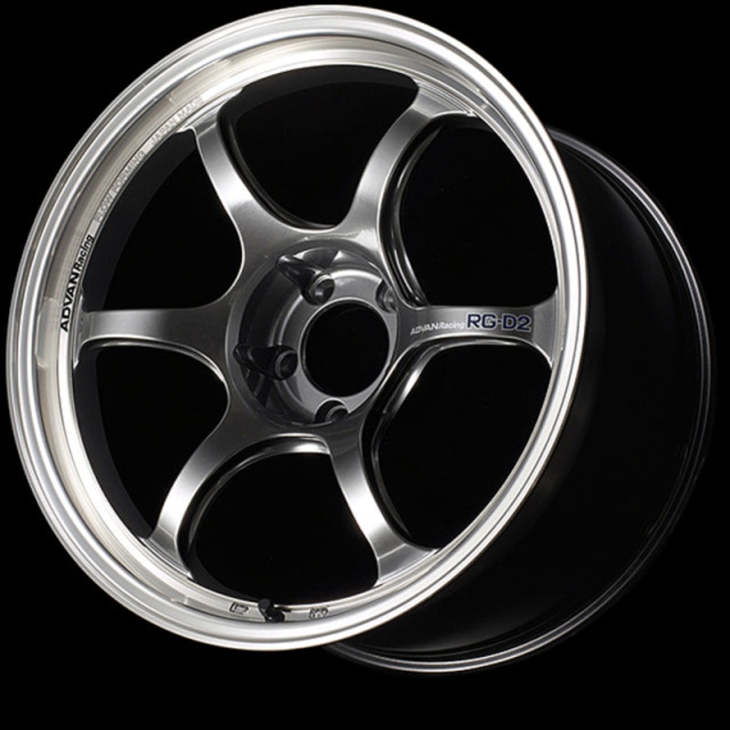 Advan RG-D2 Wheel – 18×9.5 +22 | 5×120 | Machining & Racing Hyper Black