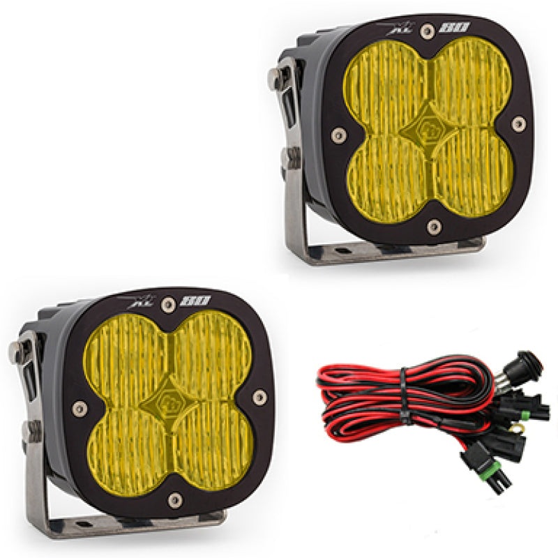 Baja Designs XL80 Series Wide Cornering Pattern LED Light Pods – Amber