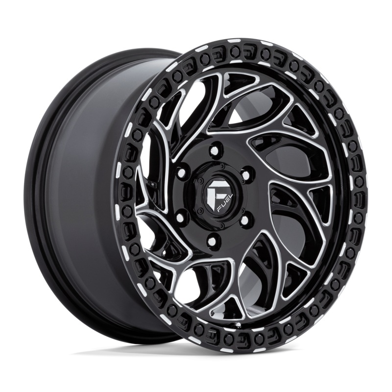Fuel Wheels D840 Runner OR 20″ 5×139.7 Gloss Black Milled