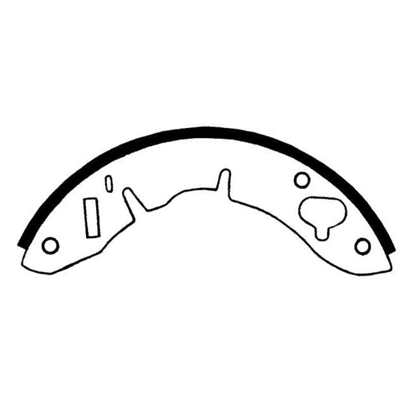 Porterfield Brake Shoes for 1968 AUSTIN MINI COOPER S