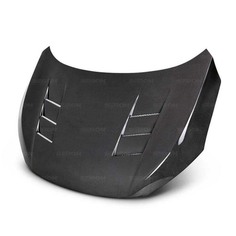 Seibon TS-Style Carbon Fiber Hood 2016-2021 Honda Civic