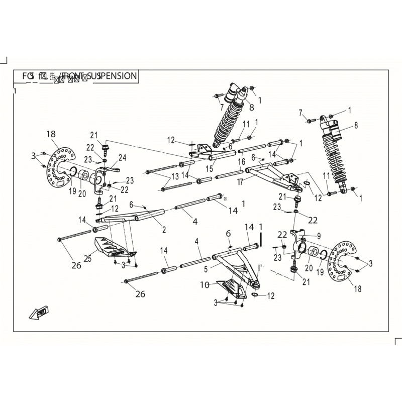 Steering Knuckle Rh by CF Moto