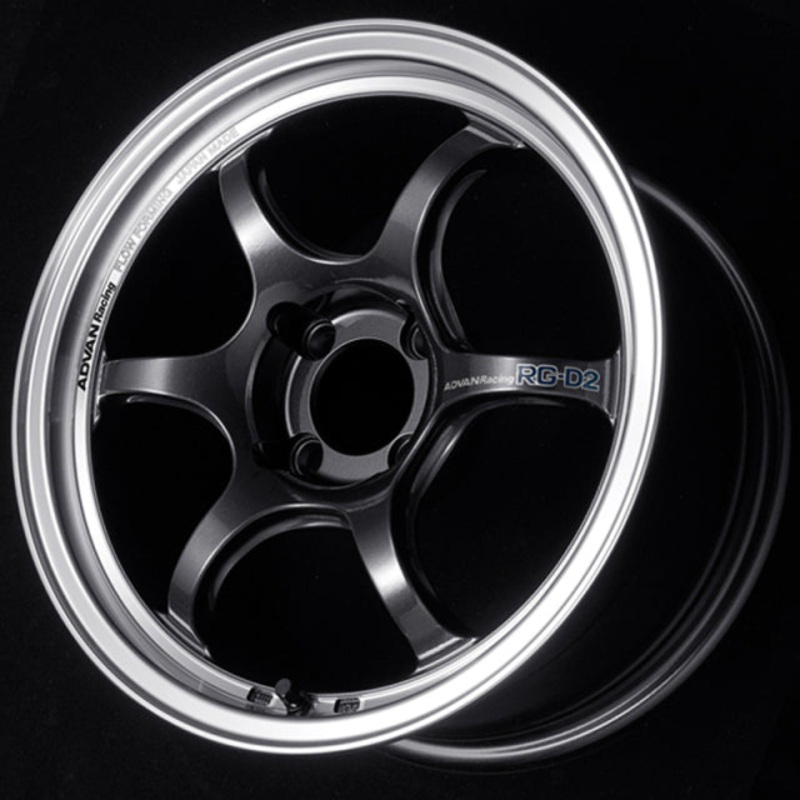 Advan RG-D2 Wheel – 17×8.0 +35 | 4×100 | Machining & Black Gunmetallic