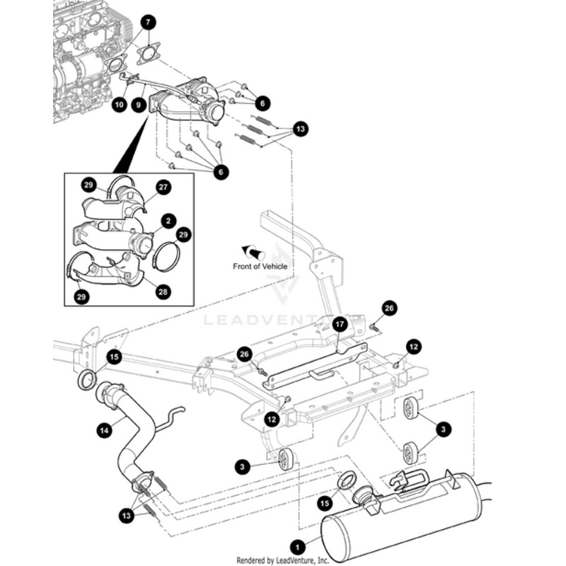 Exhaust Spring by Arctic Cat
