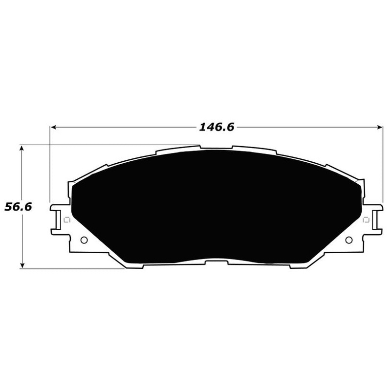 Porterfield Brake Pads for 2012 SCION tC