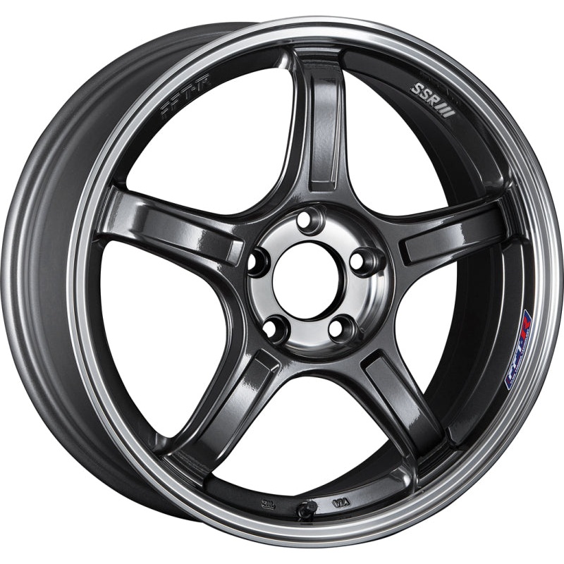 SSR GTX03 18×7.5 5×114.3 38mm Offset Black Graphite Wheel