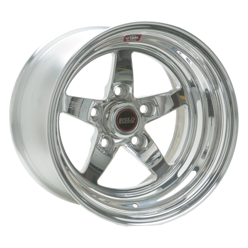 Weld S71 15×14.33 / 5×4.75 BP / 4.5in. BS Polished Wheel (Medium Pad) – Non-Beadlock