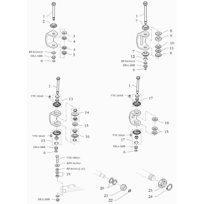 17. 10.11676.00 Birel Spindle Pill, No Offset, 2014
