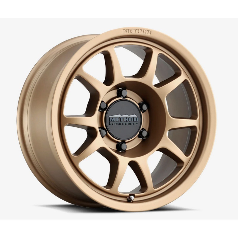 Method MR702 17×7.5 +50mm Offset 5×130 78.1mm CB Method Bronze Wheel
