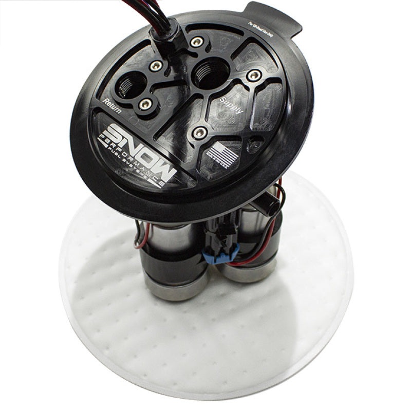 Snow 2015+ Dodge Hellcat/Demon/Redeye Max Flow Fuel Hat – Triple Pump