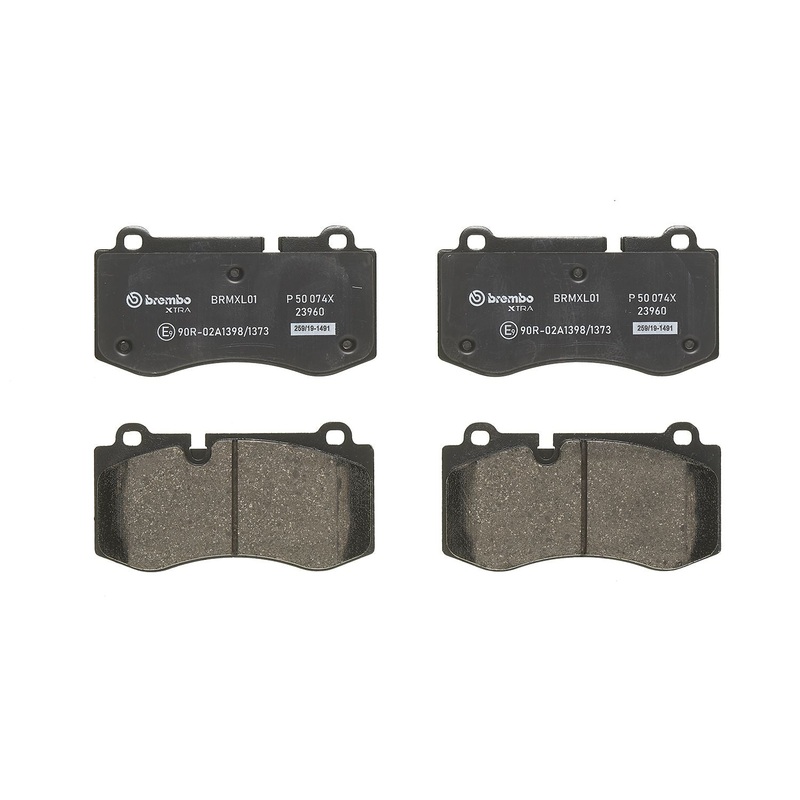 XTRA Low-Met Front Disc Brake Pad Set – P50074X