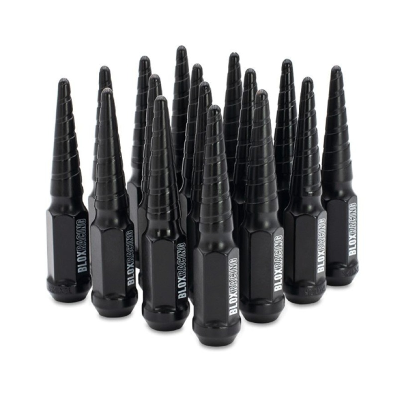 BLOX Racing Spike Forged Lug Nuts 12×1.5 – Set of 16