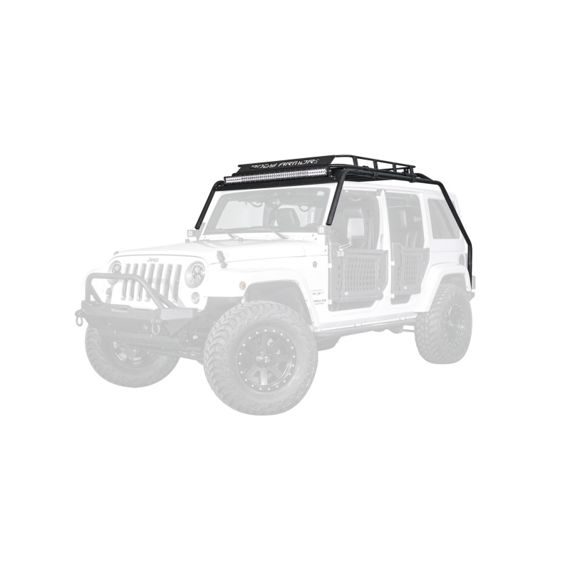 Body Armor 4×4 07-18 Jeep Wrangler JK Windshield Light Bar