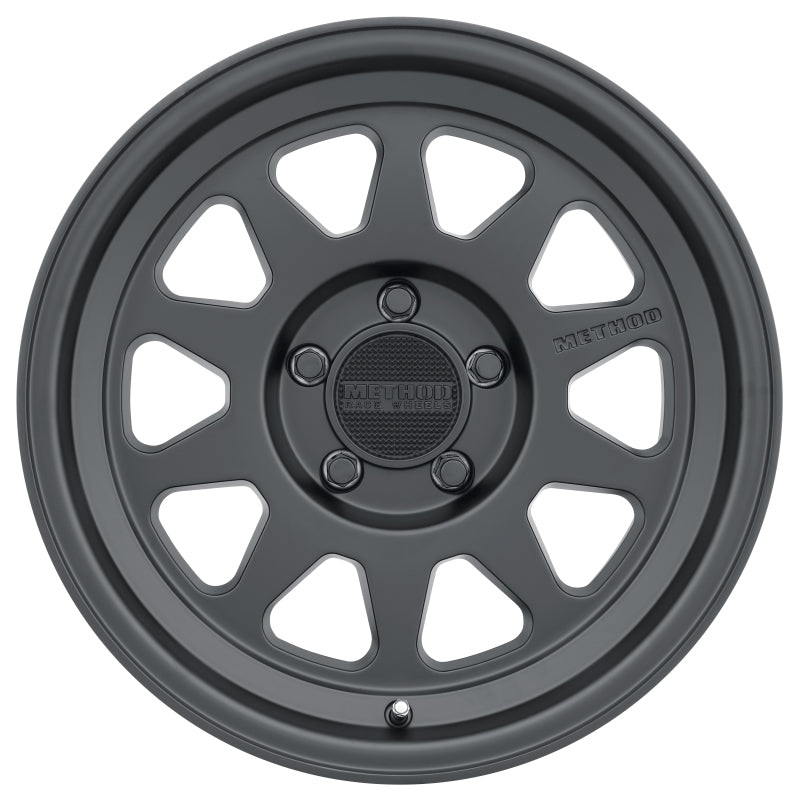 Method MR316 17×8.5 0mm Offset 5×150 110.5mm CB Matte Black Wheel