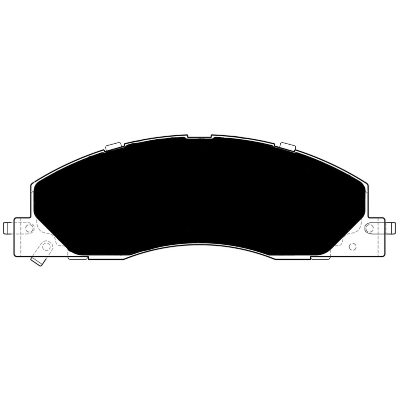 Porterfield Brake Pads for 2010 DODGE RAM 2500 4WD