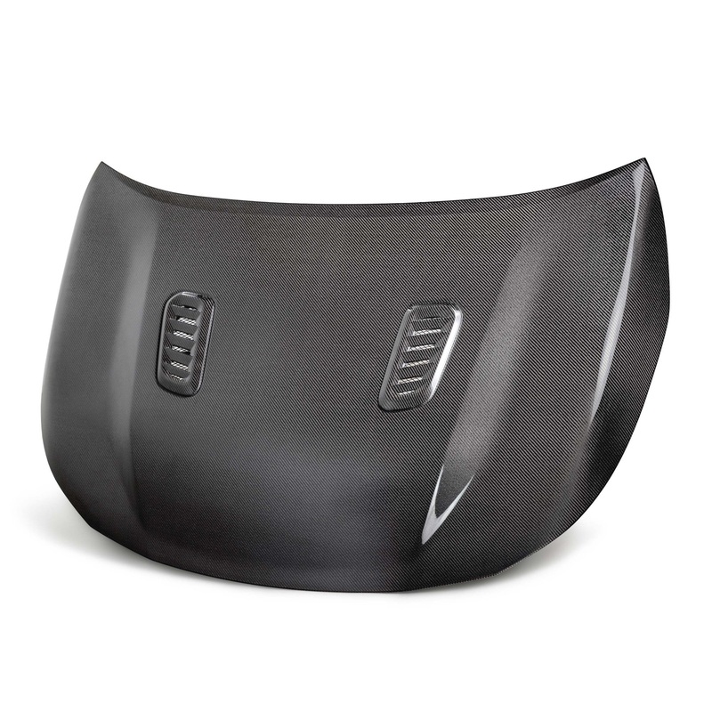 Seibon [23+ GR Corolla] OE-Style Double-Sided Carbon Fiber Hood | HD23TYGRCOR-OE-DS