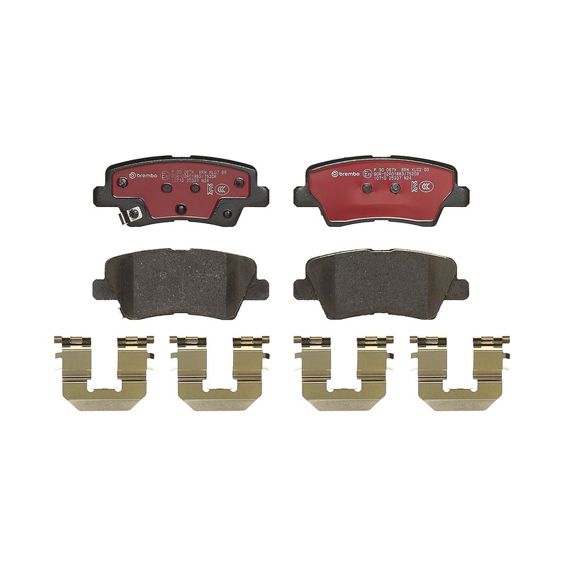 XTRA Low-Met Rear Disc Brake Pad Set – P30067X