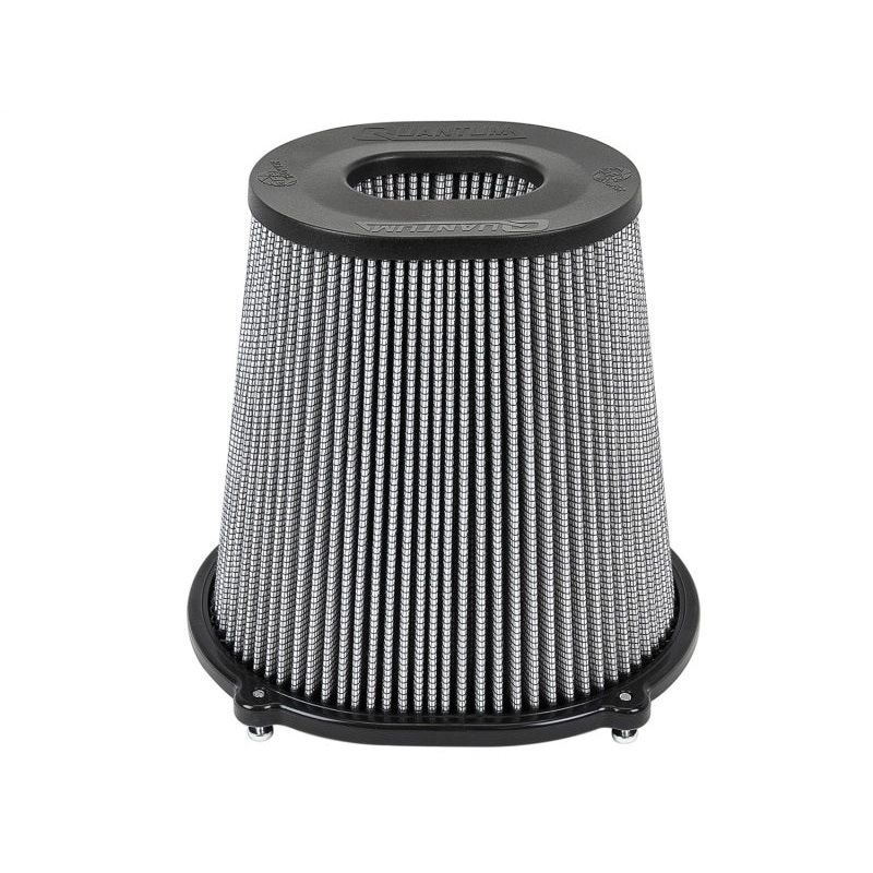 aFe Quantum Pro DRY S Air Filter Inverted Top – 5in Flange x 9in Height – Dry PDS
