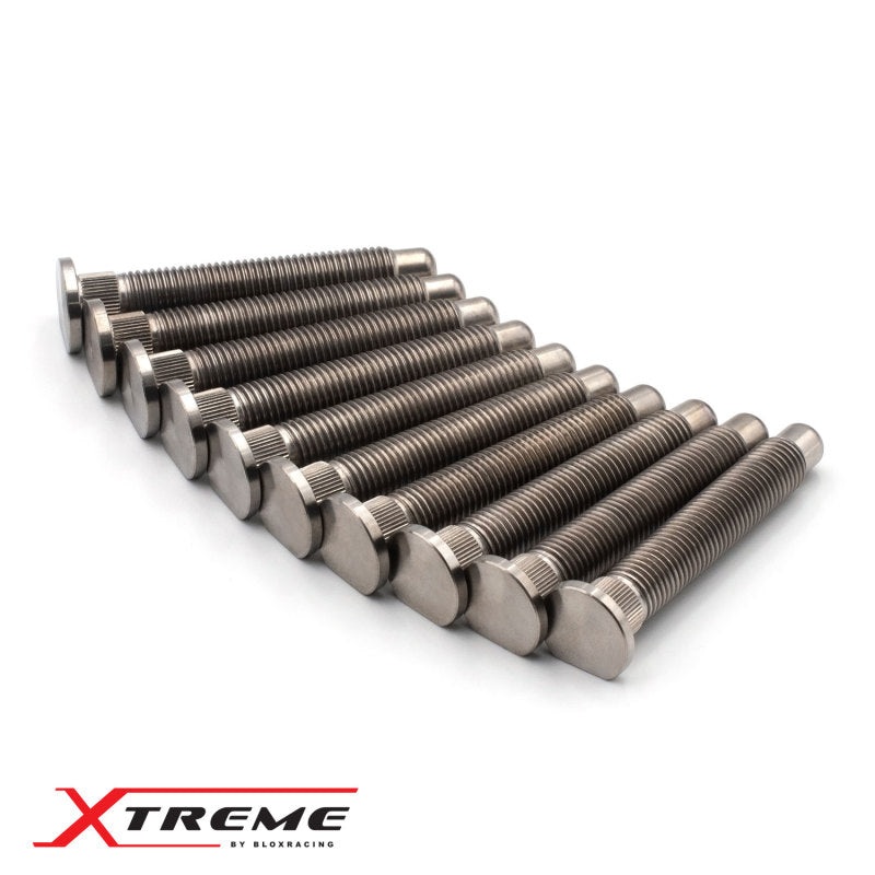 BLOX  Set of 10 Racing Xtreme Titanium Wheel Studs 12 x 1.50mm Honda Universal | BXAC-00177
