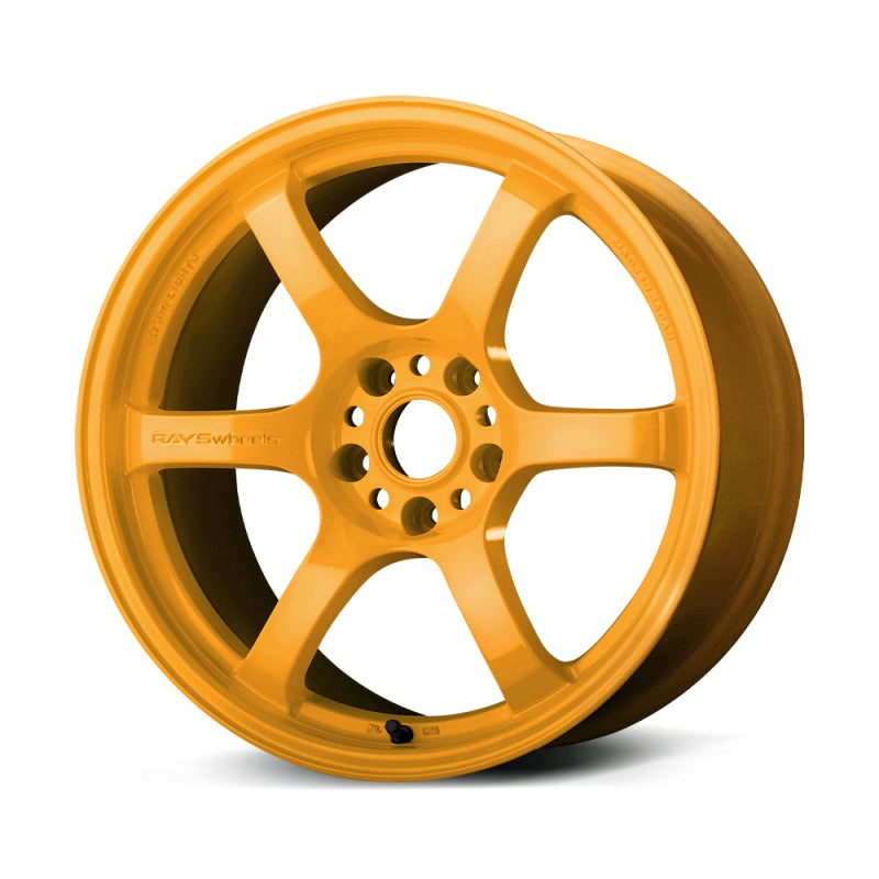 Gram Lights 57DR 15×8.0 +28 4-100 Mach Yellow