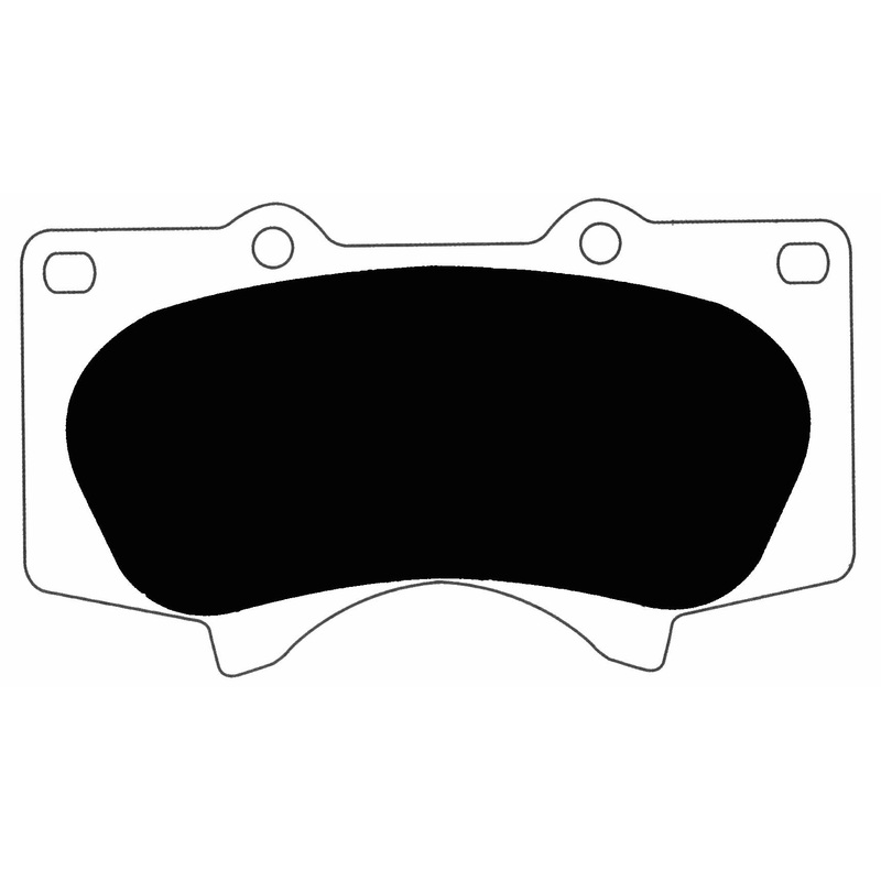 Porterfield Brake Pads for 2013 LEXUS GX 460