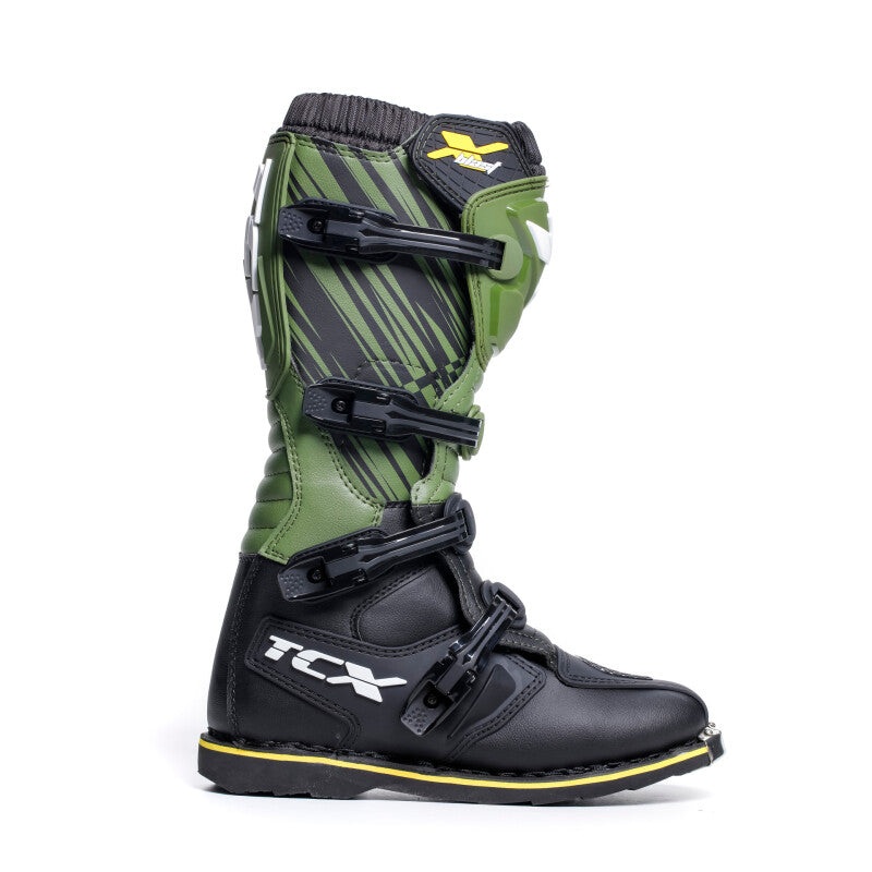 TCX X-Blast Boot Black/Green/Yellow Size – 39