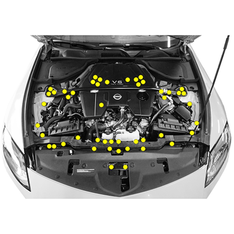 ZSPEC “Stage 2” Dress Up BoltsTitanium Kit | 2023+ Nissan Z (00843612141668)