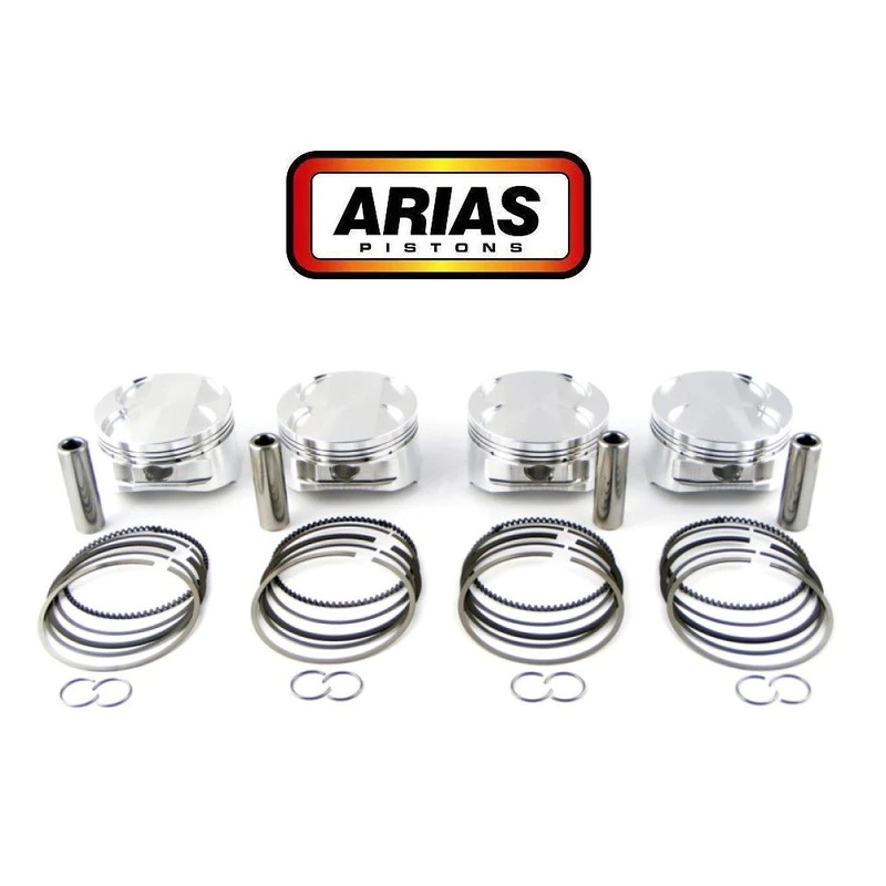 Arias Pistons Honda B-Series 2.0 L CRS Bore 3.307 CH 1.180 Stroke 3.504 Rod 5.394 CR 12.8 Dome Head 41.6cc