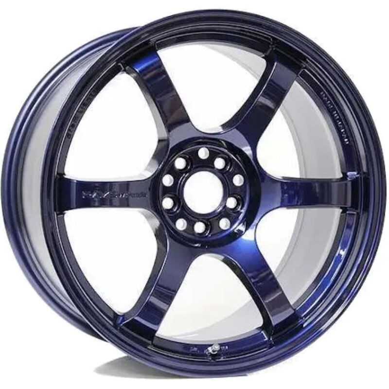 Gram Lights 57DR 19×10.5 +35 5-112 Eternal Blue Pearl Wheel