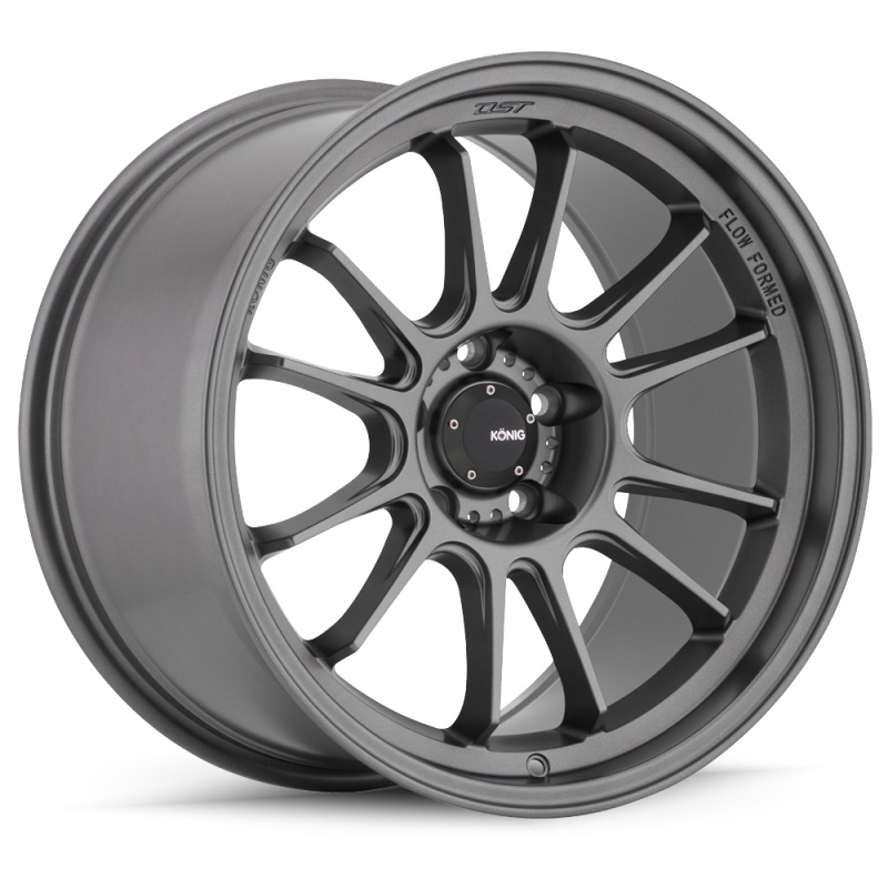 Konig Hypergram 16×8 4×100 ET38 Matte Grey