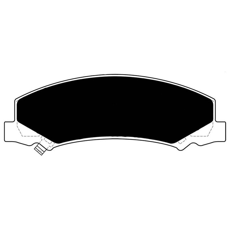 Porterfield Brake Pads for 2008 BUICK LUCERNE