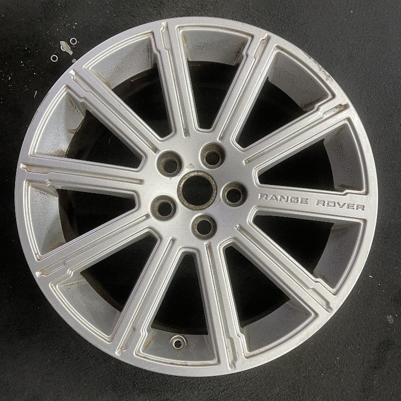 20″ RANGE ROVER 10-11 alloy 20×8.5 10 single spokes grooves finish Original OEM Wheel Rim