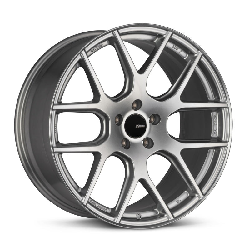 Enkei XM-6 18×8 5×120 40mm Offset 72.6mm Bore Storm Gray Wheel