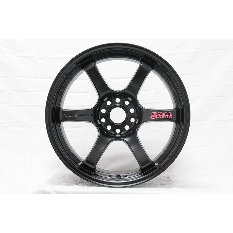 Gram Lights 57DR 19×8.5 +35 5-112 Semi Gloss Black Wheel