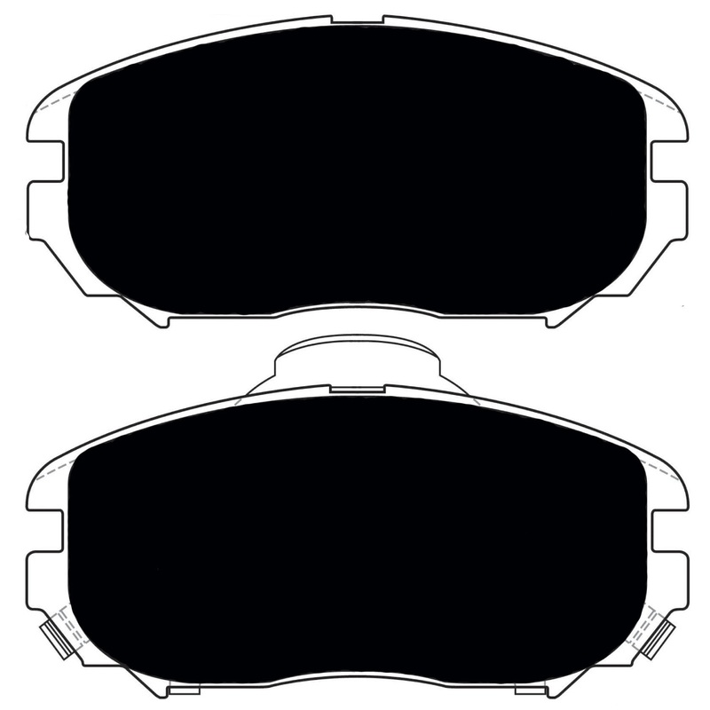 Porterfield Brake Pads for 2017 CHEVROLET Impala- G Body