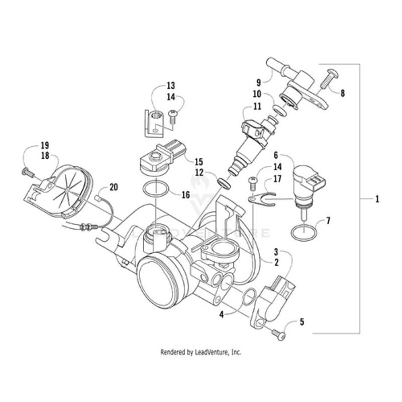 Throttle Cable by Arctic Cat