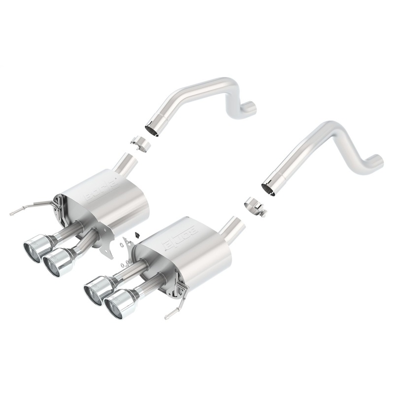 Borla Axle-Back Exhaust System – S-Type | Multiple Fitments (11910)