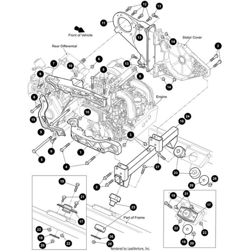 Center Isolator Bonded by Arctic Cat