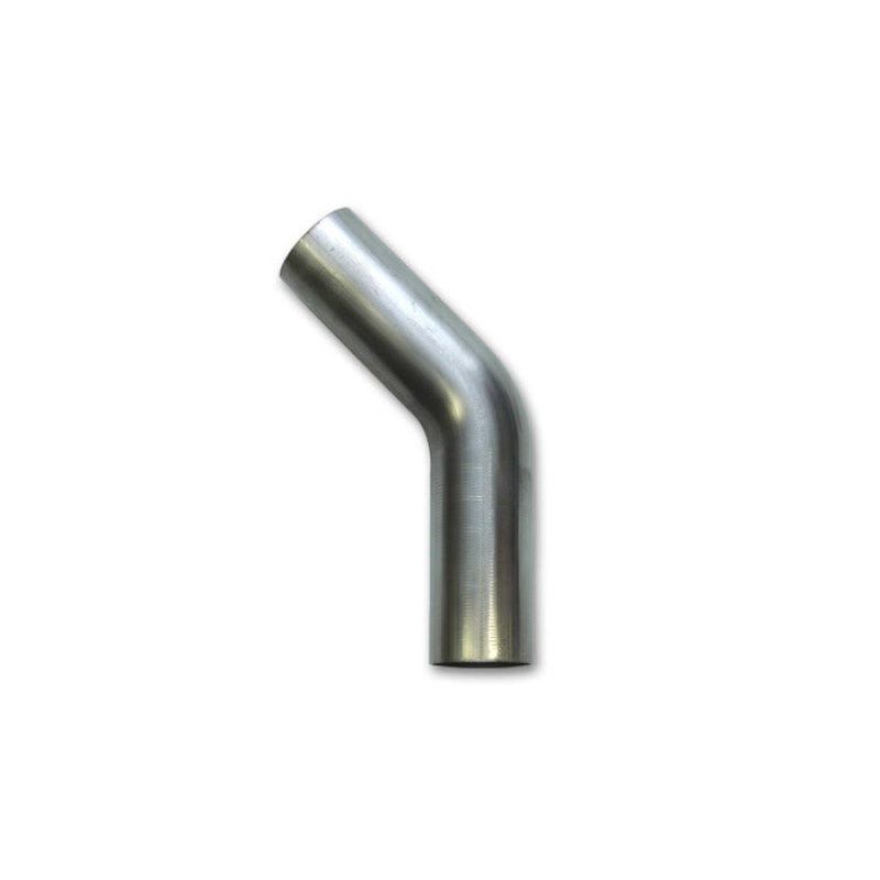 Vibrant 1.5in OD T304 SS 45 Deg Mandrel Bend (2.375in Centerline Radius)