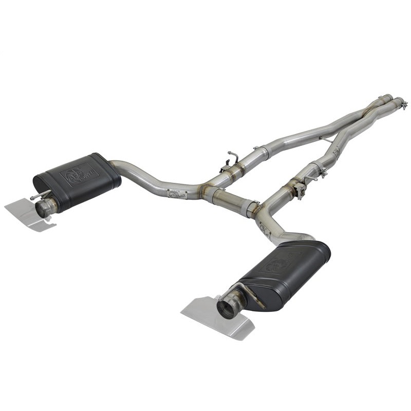 aFe MACH Force-Xp 304 SS Catback Exhaust 17-19 Dodge Challenger V8-5.7L