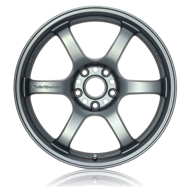 Gram Lights 57DR 18×8.5 +37 5×114.3 Gun Blue 2 Wheel