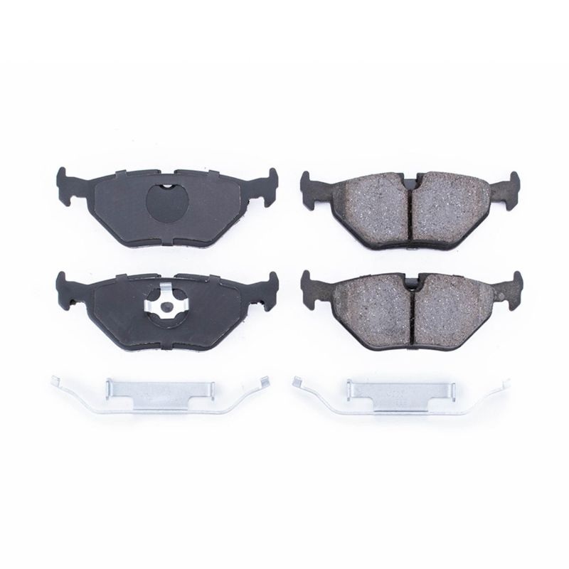 PowerStop Power Stop 91-98 BMW 318i Rear Z17 Evolution Ceramic Brake Pads w/Hardware