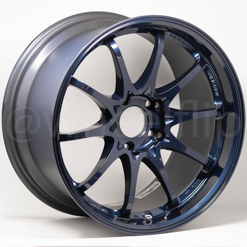 Volk Racing CE28SL 18×10 +25 5×120 Mag Blue (SET)