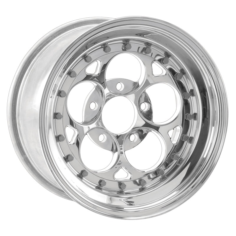 Weld Magnum III 15×4 / 5×4.75 BP / 1.5in. BS Polished Wheel – Non-Beadlock