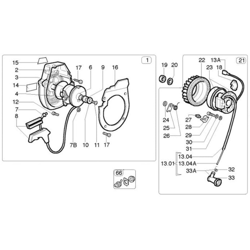 8. (S060-008-01) K80 Handle Complete