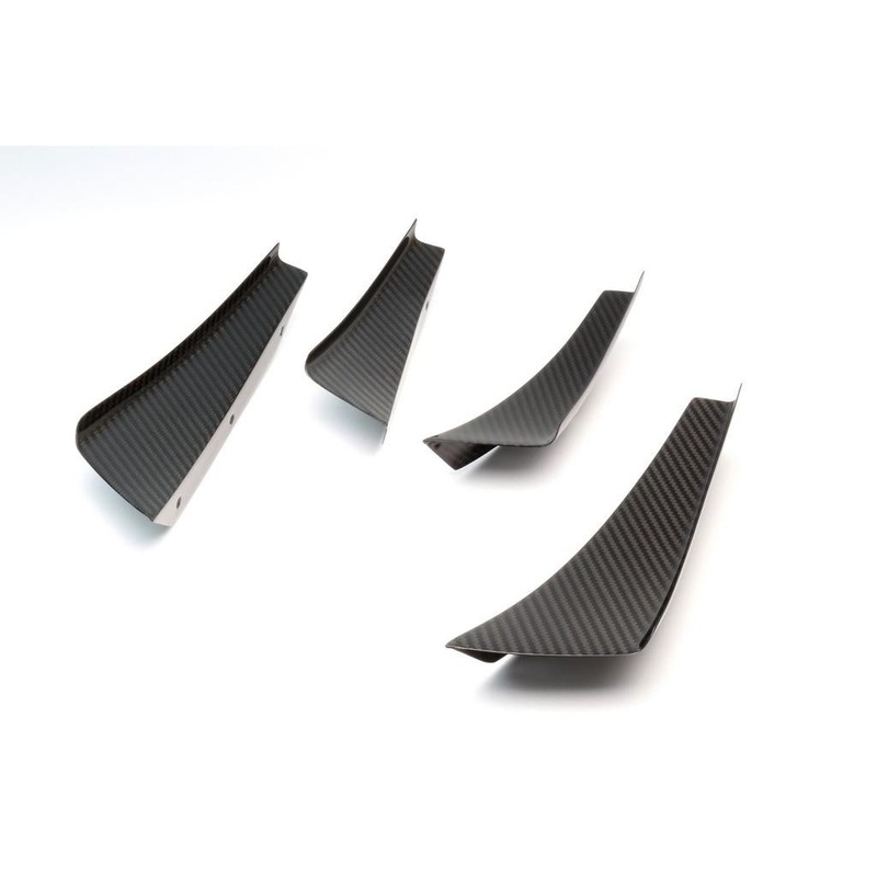 APR Performance Carbon Fiber Honda Civic Type R Front Bumper Canards 2017 – 2021
