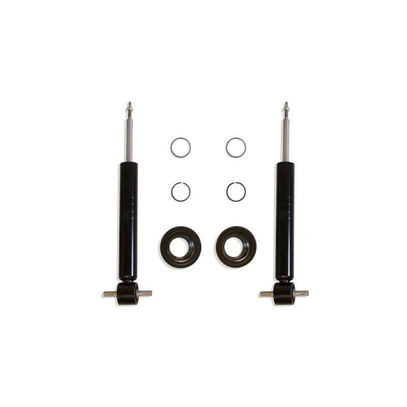 MaxTrac 2019+ GM C/K1500 2WD/4WD 0-3in Front Adj. Lowering Struts – Pair