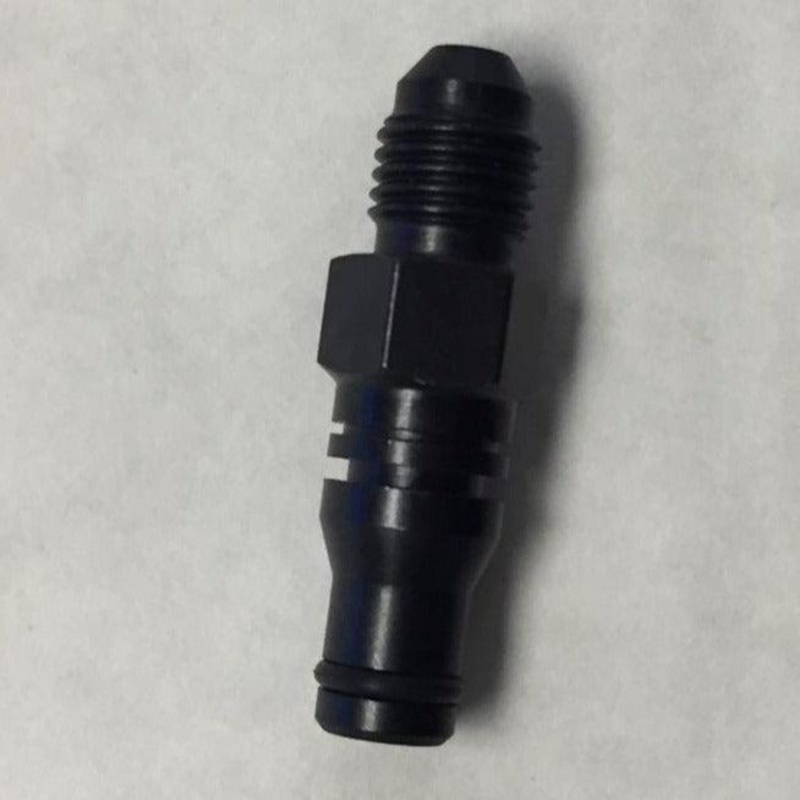 McLeod Fitting Steel An4M To Wire Clip Male Connector W/ ORing