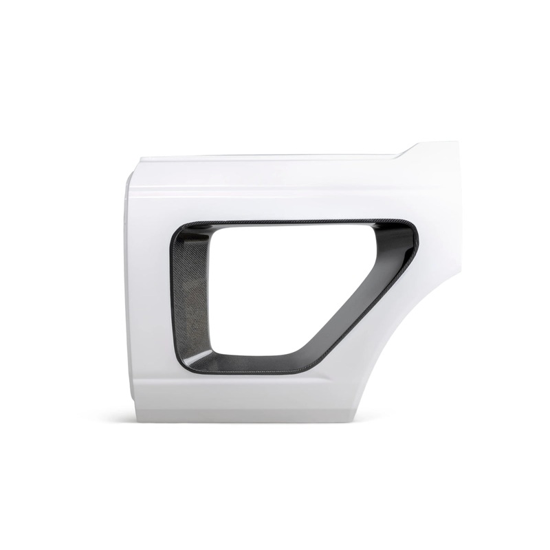 Anderson Composites 21-24 Ford Bronco 4DR Fiberglass Rear Doors (Pair) w/ CF Inserts – Off Road