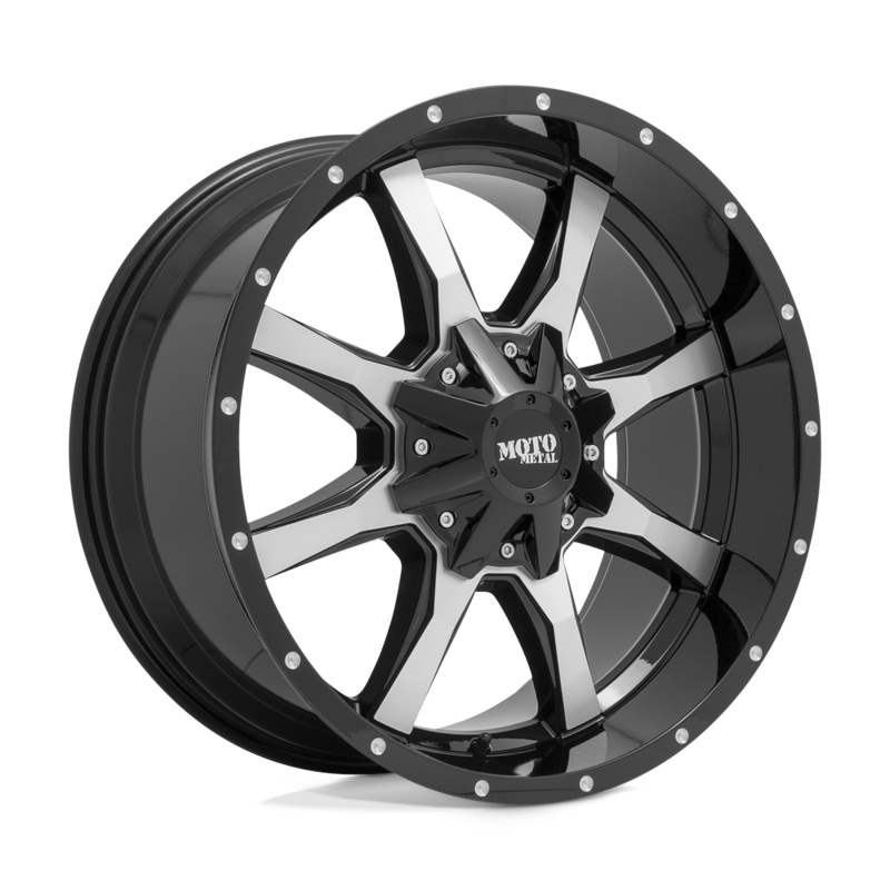 Moto Metal Wheels MO970 18″ 6×135/6×139.7 Gloss Black Machined Face